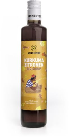 Bio Kurkuma-Zitronen Sirup 2 x 500 ml