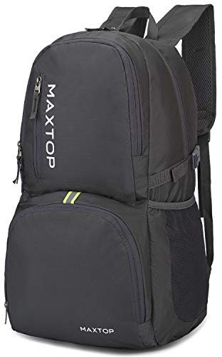 MAXTOP 30L Backpack Ultra Lightweight Packable Foldable Rucksack Water Resistent For Men Women Outdoor Camping Hiking Travel Daypack Handy Durable Gifts For Men Women