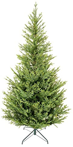 Lupico Premium Weihnachtsbaum Künstlich Triumph mit Sofortiges Entfaltungssystem Spritzguss PE + PVC (220 cm)
