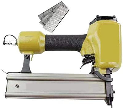 Clavadora de marcos T50SA Pistola de uñas recta neumática de 50 mmt tipo fila de clavo pistola de madera dura clavado T38T50 AIR Pistola de uñas de aire ( Color : 1 , Size : T50SA hit needle sealing r