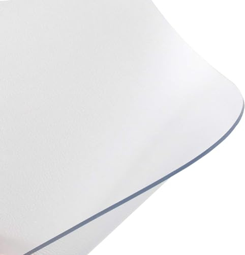 Floordirekt Bürostuhlunterlage Bodenschutzmatte - Bodenmatte Stuhlunterlage - Transparent - Stärke: 1,5 mm - Budget-Bodenschutzmatte für Hartböden (Neo, Länge: 160 cm, Breite: 200 cm)