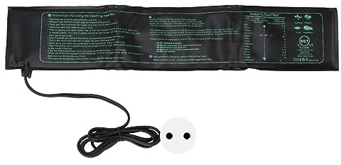 TOPINCN 20,7 * 3,9 Zoll Sämlings Wärmematte mit Thermostat Hydroponisches Heizkissen Wasserdicht für Sämlinge Pflanzenwärmematte Sicher und Langlebig (EU-Stecker 220 V)