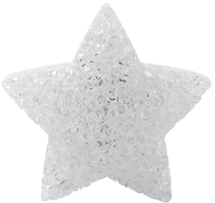Luz de Mano Estrella Portátil para Niños, Brillo Suave Funciona con Pilas, Lámpara de Concierto Acrílico Diseño Único para Fiesta Coro Bricolaje