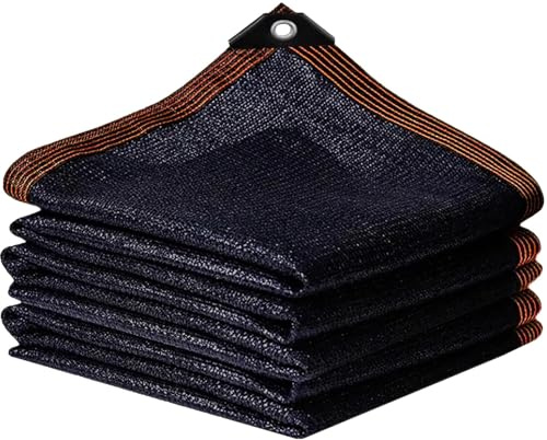 QLOFEI Filet D'Ombrage, 50% Tissu Ombrage Pergola Filet D'ombrage Extérieur, Filet Protection Solaire Tissu D'ombrage pour Pergola, Terrasse, Serre, Poulailler, Plantes (2x2m)