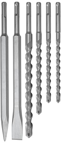 Valex Scalpelli e Punte da Muro Sds-Plus 6 Pezzi
