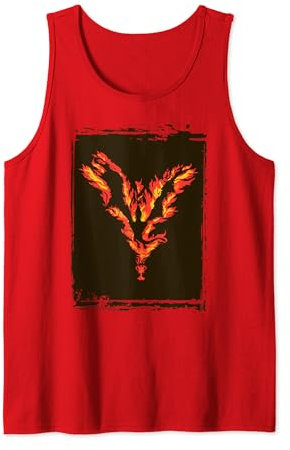 Harry Potter Goblet of Fire Dragon in Flames Tank Top
