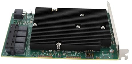 HBA-Karte für LSI SAS 9300-16I, 16 Port SATA SAS Controller HBA-Karte 12 Gbit/s für Wins für Linux für VMware für Freebsd
