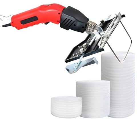 Kit Taglierina Per Schiuma Calda 200W/250W, Con Righello A Piastra Scanalata, Taglierina Elettrica Per Polistirolo Caldo, 5-8 Secondi Per Riscaldare Fino A 500°C,KS200-110V