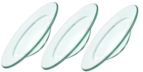 OSOLADY Teewärmer Mit Teelicht 3 Stück Ersatz Wachswärmer Schale Ersatz Wärmeschale Wiederverwendbare Öllampenschalen Stövchen Für Wachs