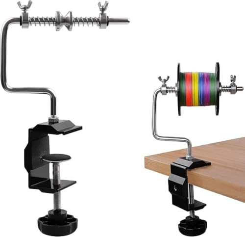 YAOYAOLING Spinnschnurwickler, Angelschnur-Spule, Angelschnurwickler, tragbare Angelschnurspule.