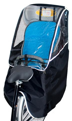 Kinderfahrrad-Rücksitz-Abdeckung Outdoor Windschutz Fahrrad Regenschutz | Transparentes Fenster Fahrrad-Windschutzhaube Tragbar Für Outdoor-Ausflüge, Pendeln, Camping, Angeln, Picknick, Rucksackre