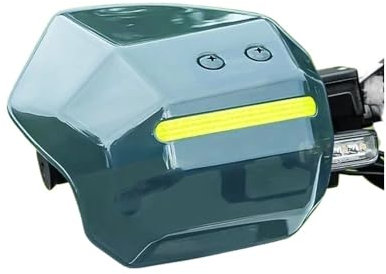 Guardamaneta Freno Moto Protectores de Manos universales para Motocicleta, Protectores de Manillar con Tiras Reflectantes.