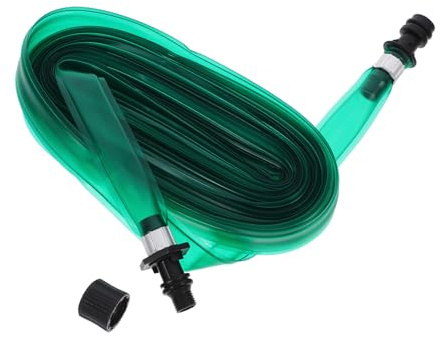 Levemolo Pvc Nahtloses Design 1/2 Zoll Anschluss Gartenschlauch mit Löchern zur Gleichmäßigen Bewässerung von Pflanzen für Gemüsebeete und Gärten