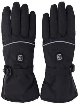 UNTERING Leichte Fingerhandschuhe, stoßdämpfend, für kaltes Wetter, Outdoor, wiederaufladbar, beheizt, 2 Stück