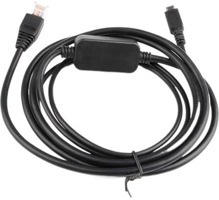 WUKUBO Cable de consola micro USB RJ45 de 1,8 m, adaptador y convertidor serie RS232