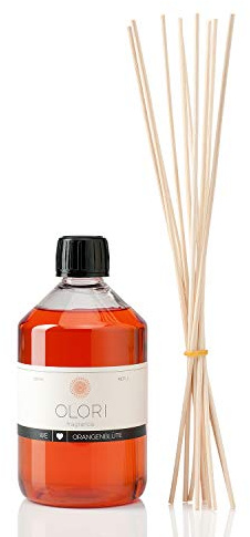 OLORI Parfum d'ambiance - Fleur d'oranger - 500 ML - Naturel, Durable, Frais, fruité, pétillant