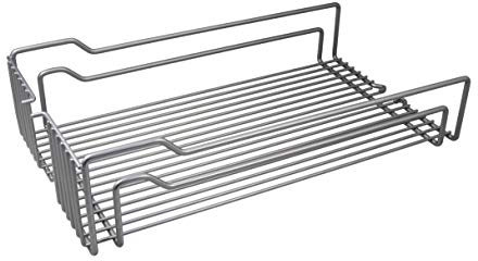 GedoTec Einhängekorb für Kesseböhmer Hoch-Schrank Dispensa | Einhängeboden für 30er Apothekerschrank breite | 250 x 467 x 110 mm | MADE IN GERMANY | 1 Stück - Drahtkorb für Apotheker-Auszug Küche