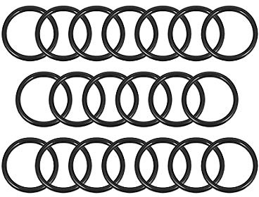 sourcing map 20 Stück O Ring Dichtung 2 mm x 4 mm x 1 mm Metrische Nitrilkautschuk Dichtungsringe Gummi für Sahnespender Poolpumpe Schnellkupplung Umfülladapter Wasserschlauch