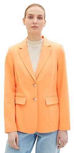 TOM TAILOR Le signore Blazer 1035882, 29751 - Bright Mango Orange, 44