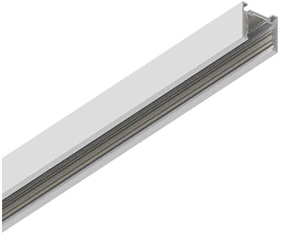 IDEAL LUX Sistema luce binario EGO PROFILE LOW 1000 mm WH, Sistema a rotaia, Illuminazione modulare, Dispositivo su binario, 100x3h3 cm, Bianco