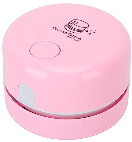 Aspirapolvere da Tavolo, Mini Spazzatrice da Tavolo, Spazzatrice da Tavolo Portatile Senza Fili, Mini Collettore di Polveri per la Pulizia della Tastiera da Tavolo per Casa, Auto, Scuola, Ufficio, Pul
