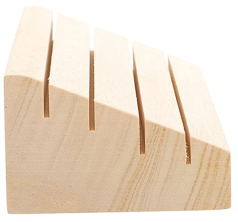 FOYTOKI Holz Kartenfach Rack Spielkartenhalter Kartenhalter Spielkartenorganisation Kartendeckhalter