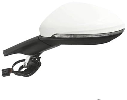Komplette Außenspiegel für Autos Für VW Für Golf 7 MK7 2014-2016 5GG857507A Auto Elektrische Klapp Rückspiegel Montage Auto Elektrische Einstellung Heizung Spiegel (Farbe : 13 wire left2)