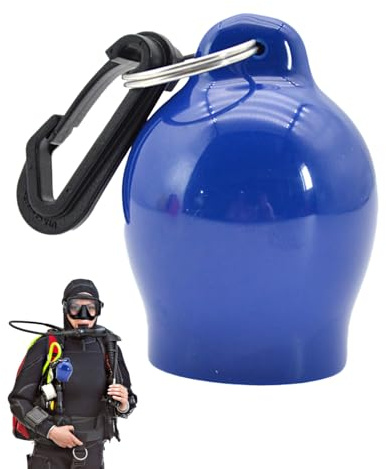 Generisch Dive Mundstückabdeckung, Dive Silikon Mundstück, Tauchreglerabdeckung,Schnorchel-Tauchschutzregler, Tragbare Atemregler-Mundstückabdeckung Mit Clip Dive, Schutzkappe
