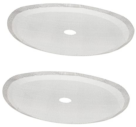 HOLIDYOYO 2 Piezas Filtro De Cafetera De Malla Inoxidable Accesorios Para Teteras Para Cafetera Filtro De Café Malla Reemplazo Para Tazas