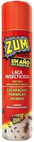 Zum Pro 750ml - Laca insecticida rastreros. Eficaz contra cucarachas, hormigas, arañas...Un año sin insectos.Listo para usar