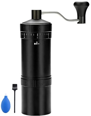 Macinacaffè manuale piccolo da viaggio Macinacaffè manuale adatto per il campeggio e l'uso interno Macchina per caffè espresso domestica