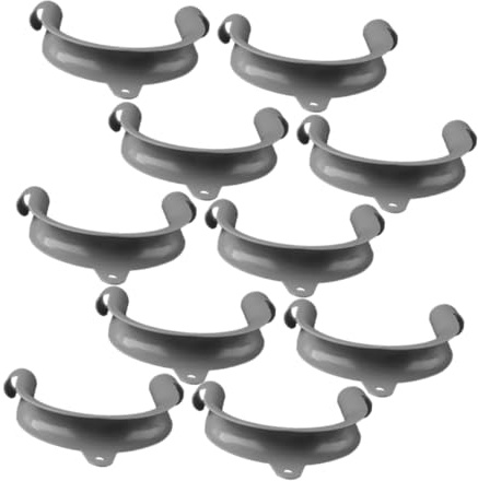 BAZEITFLOW 10stücke Schlauchhalter für Waschmaschine Schlauch Waschmaschine Halterung Ablaufschlauchklemme aus Kunststoff Schlauchhalterung für Waschmaschinenzubehör U-förmige