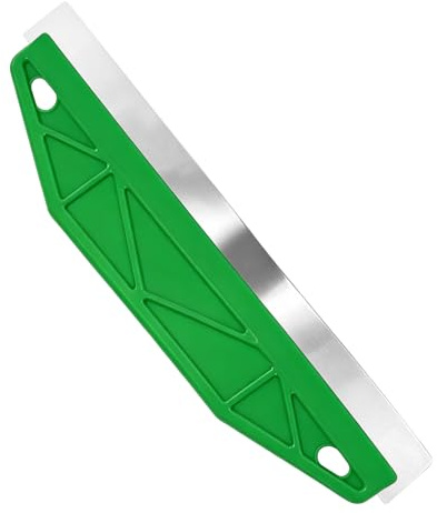 Paint Trim Guard, 12 Stainless Steel Paint Edger Tool Paint Shield for Skirting Board Painting, Straight Paint Edging Tool, Wallpaper Tools for Scrape, Trimming, Measurement & Guide (Green)