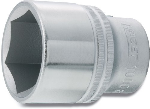 HAZET Steckschlüsseleinsatz 1000-32, 3/4 Zoll (20 mm) Vierkant, SW 32 mm | 3/4 Zoll (20 mm) Vierkant hohl, Antrieb 3/4 Zoll (20 mm) Vierkant hohl, Abtrieb Außenprofil Sechskant, Chrom-Vanadium, 302 g