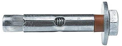 fischer Caja 100 Tacos Metalicos Fsl 8 T Acabado Hexagonal 45650, Fsl M6X45 D8