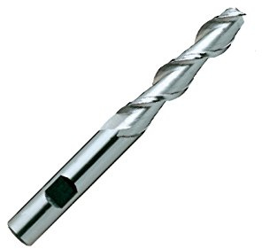 YG-1 e2509080 hssco8 Helix de aluminio 2 flauta Slot taladro largo