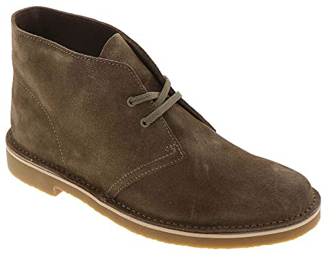 Clarks Bushacre 3 Mens Sand Suede, 10.5