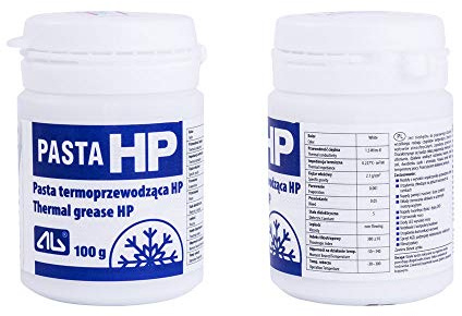 TermoPasty Wärmeleitpaste HP 100ml 1,5W/mK -50~250ﹾC weiße chemisch beständig AGT-127