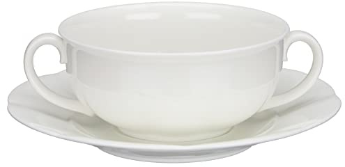 Villeroy & Boch soppkopp med lägre Damasco, vit