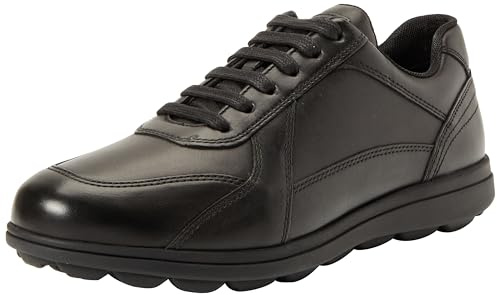 Geox U Spherica Ec12, Scarpe da Ginnastica Uomo, Nero, 44 EU