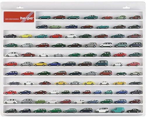 Herpa 029223 PKW-Schaukasten 1:87 weiß, Hängevitrine für Hängerzüge, Showcase, Display, Miniaturen, Modellbau (57 cm x 45 cm x 3,5 cm)