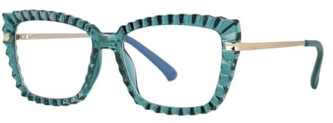 Glasögonbågar Titanium Plast Glasögonbågar Fashionabla anti-blått ljus glasögonbågar Akryllinser Glasögonbågar Kreativa glasögon Ultralätt vikt