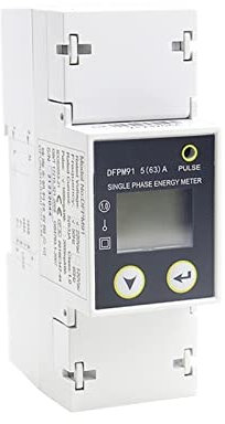 WiFi Smart Energy Monitor Switch Meter DFPM91. Elektronischer Watt-Stunden-Meter AC. Energiezähler Single-Phase Multifunktions-Smart-Lesung RS485 / MODBUS. Kommunikation Hochpräzise Echtzeitüberwachun