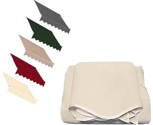 REDEXI Shop Einziehbare Markisenbespannung Markisenstoff, Ersatzstoff Markise, Ersatz Für Balkonmarkisen, Nur Stoff, Kein Rahmen(Beige,16x8.2ft/500x250cm)