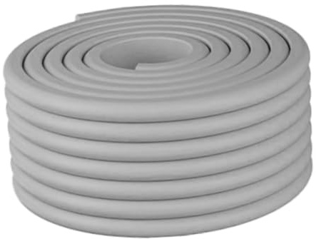 harayaa Cinta aislante para tuberías de agua para exteriores, 6,56 pies, autoadhesiva, 3,15 de ancho, protección contra el congelamiento, clima frío, Gris