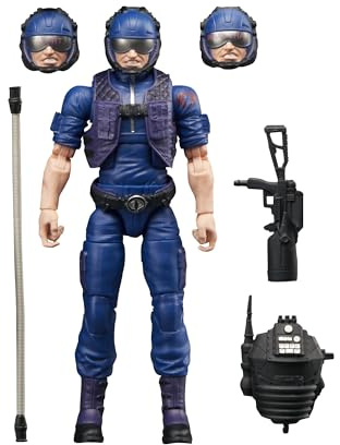 G.I. Joe Classified Series Retro Cardback Tele-Viper, Sammelfigur 15,2 cm, Actionfigur mit 6 Zubehörteilen