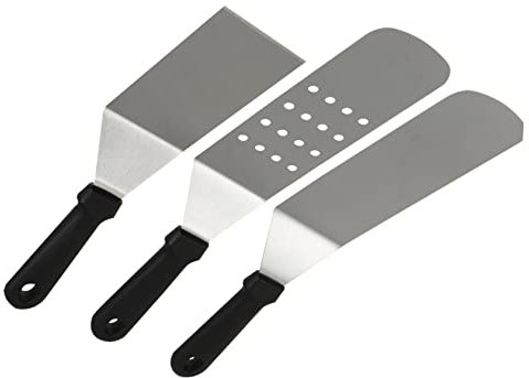Pelle à Pizza Cuisine en Acier Inoxydable 3 Pièces Noir