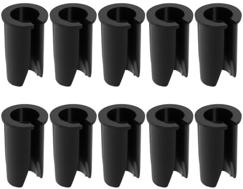 eMagTech Lot de 10 réducteurs de câble en plastique de 14 mm pour boucles de cadre ouvert de 4 mm ou 5 mm