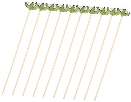 Hemobllo 10piezas Varillas Difusoras De Aroma Ratán Flores Secas para Aromaterapia Varillas Aromáticas De Ratán para Difusor De Perfume Coche o Hogar