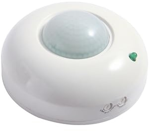Clearhill 360° Ceiling PIR Motion Sensor Switch, Detector Light Switch, Adjustable Delay & LUX, High Sensitivity, Indoor Use